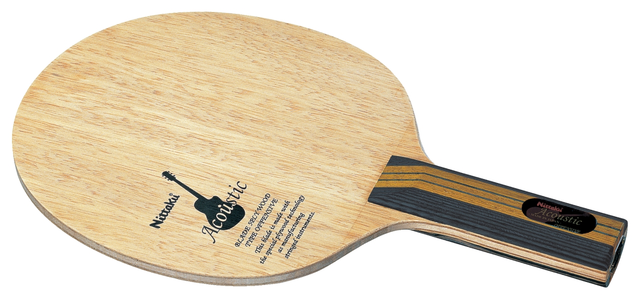 Nittaku - NittakuアコースティックST NITTAKU - ACOUSTIC - Table Tennis Blade - ST for sale online