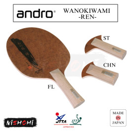 ANDRO [WANOKIWAMI -REN-] Table Tennis Blade | Nishohi Japan
