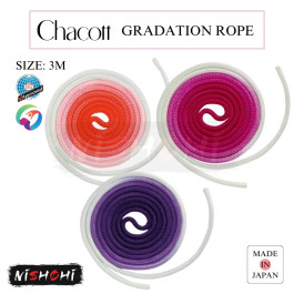 CHACOTT Rhythmic Gymnastics | Gradation Rope [3m - FIG - Nylon] | Nishohi