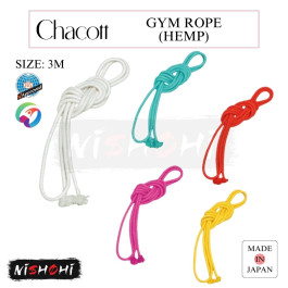 CHACOTT Rhythmic Gymnastics | Gym Rope [3m - FIG - Hemp] | Nishohi