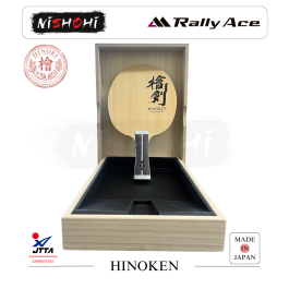 RALLY ACE x NISHOHI [HINOKEN] Professional Table Tennis Blade