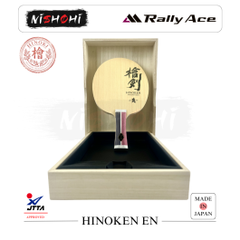 RALLY ACE x NISHOHI [HINOKEN EN] Professional Table Tennis Blade