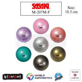 SASAKI Rhythmic Gymnastics | Metallic Ball M-207M-F | Nishohi Japan
