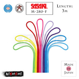 SASAKI Rhythmic Gymnastics | Color Nylon Rope (3m) M-280-F