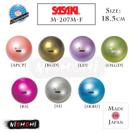 Sasaki Rhythmic Gymnastics Equipment Ball M-207m-f Metallic Sports  4547719680148 for sale online