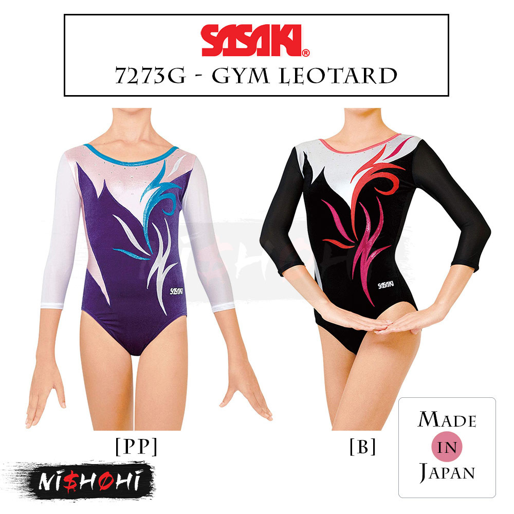 多様な Gymnastics Artistic SASAKI | Nishohi | 7273G Leotard Gym Adult Clothing