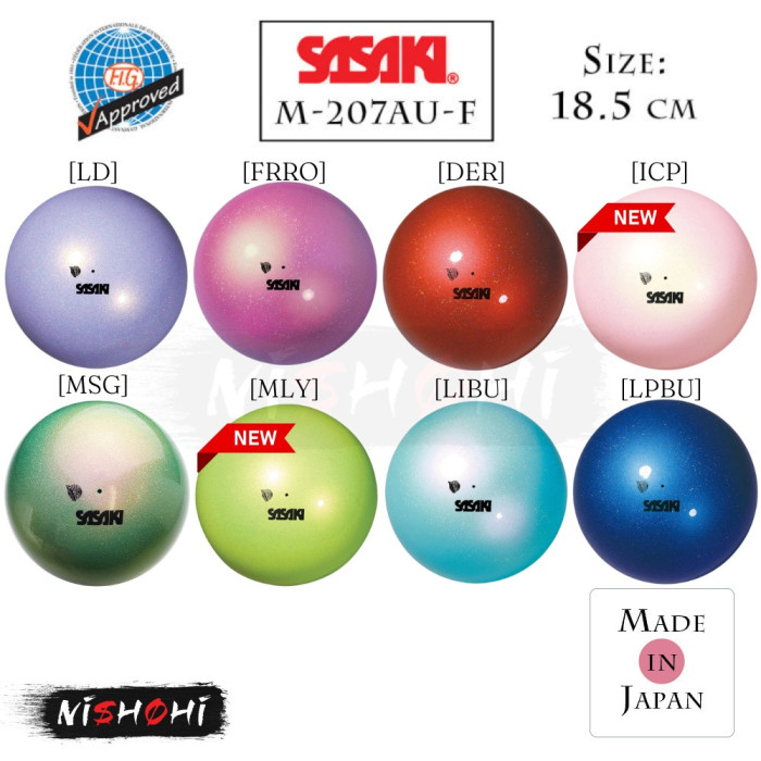 ササキ (SASAKI) 新体操 | オーロラボール M-207AU-F | NISHOHI