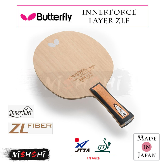 卓球ラケット　インナーフォースZLF インナーシールド レイヤー ZLF｜製品情報｜バタフライ卓球用品