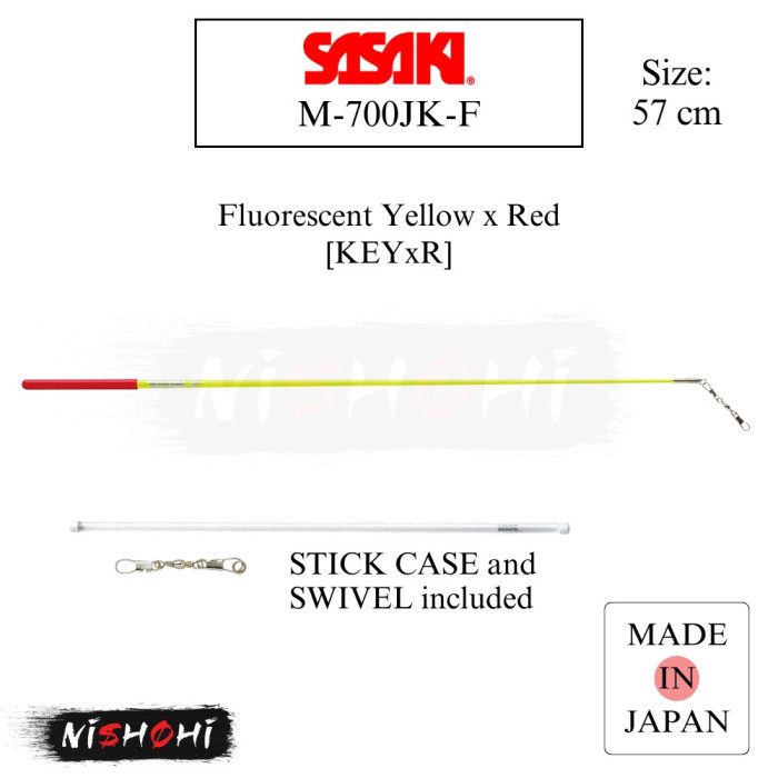ササキ (SASAKI) 新体操 | グラススティック（ショート） - M