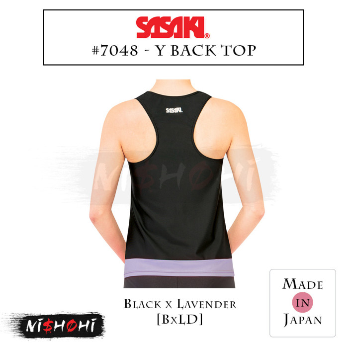 ササキ (SASAKI) 新体操 | Yバックトップ - #7048 | NISHOHI JAPAN