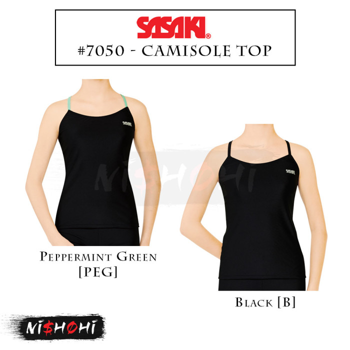 SASAKI Rhythmic Gymnastics | Camisole Top #7050 | Nishohi Japan