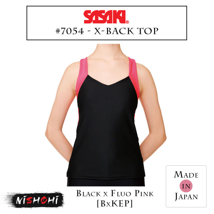 ささき ササキ (SASAKI) 新体操 | Xバックトップ - #7054 | NISHOHI JAPAN