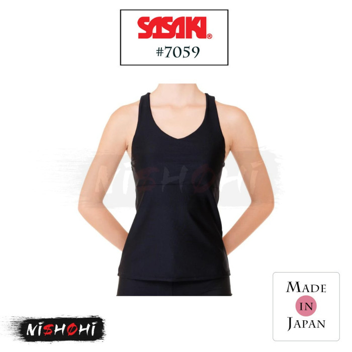 SASAKI Rhythmic Gymnastics | Y-Back Long Top #7042 | Nishohi