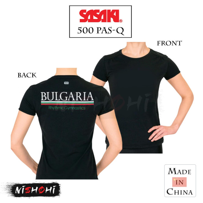 ササキ (SASAKI) 新体操 | GIRLSフライスTシャツ[BULGARIAモデル