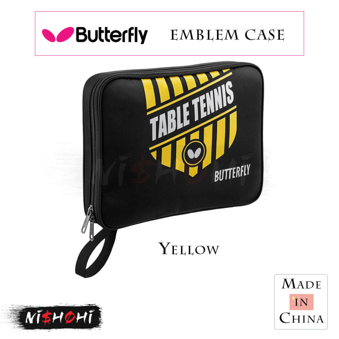 バタフライ (BUTTERFLY) - [EMBLEM CASE] 卓球ラケットケース