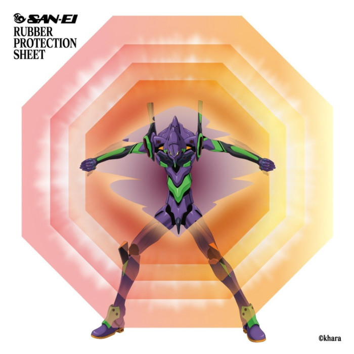 SAN-EI [ADSORPTION SHEET - EVANGELION A.T. FIELD] Table Tennis