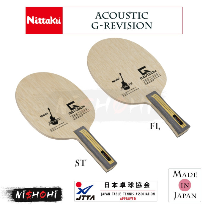 Nittaku - Nittaku  ラケット　アコースティック　LG FL アコースティック | Nittaku(ニッタク) 日本卓球 | 卓球用品の