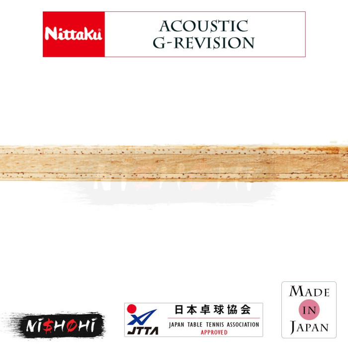ニッタク (NITTAKU) [アコースティックG-REVISION] 卓球ラケット