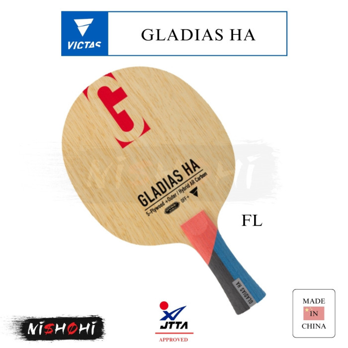 ヴィクタス (VICTAS) [グラディアス HA] 卓球ラケット | NISHOHI JAPAN