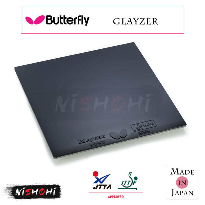 バタフライ (BUTTERFLY) - [グレイザー] 卓球ラバー | NISHOHI JAPAN