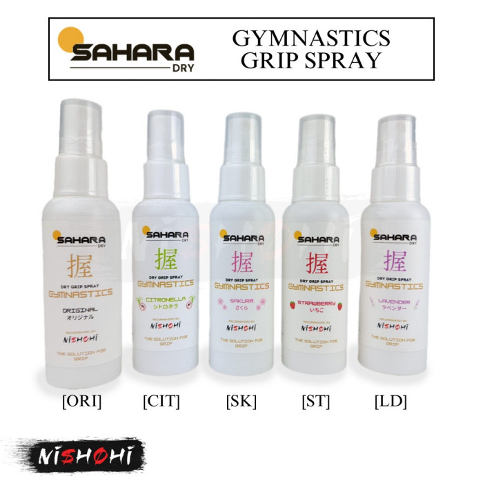 SAHARA DRY - GYMNASTICS Grip Spray | Nishohi Japan