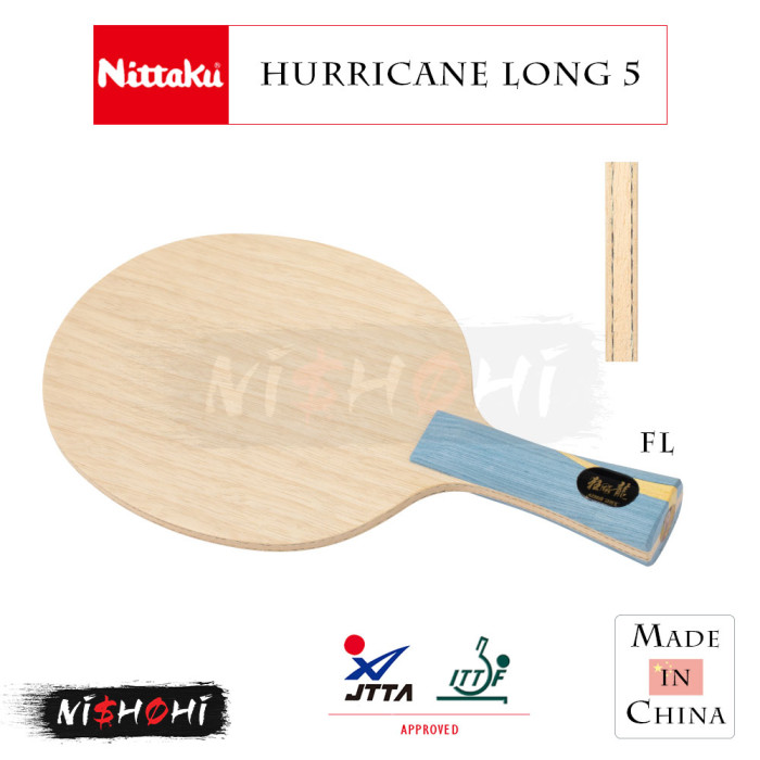 卓球ラケット キョウヒョウ龍５(JTTAA) FL キョウヒョウ龍5 | Nittaku(ニッタク) 日本卓球 | 卓球用品の