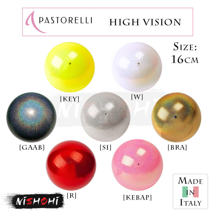 品質満点 PASTORELLI Rhythmic Gymnastics | High Vision Ball - 16cm その他