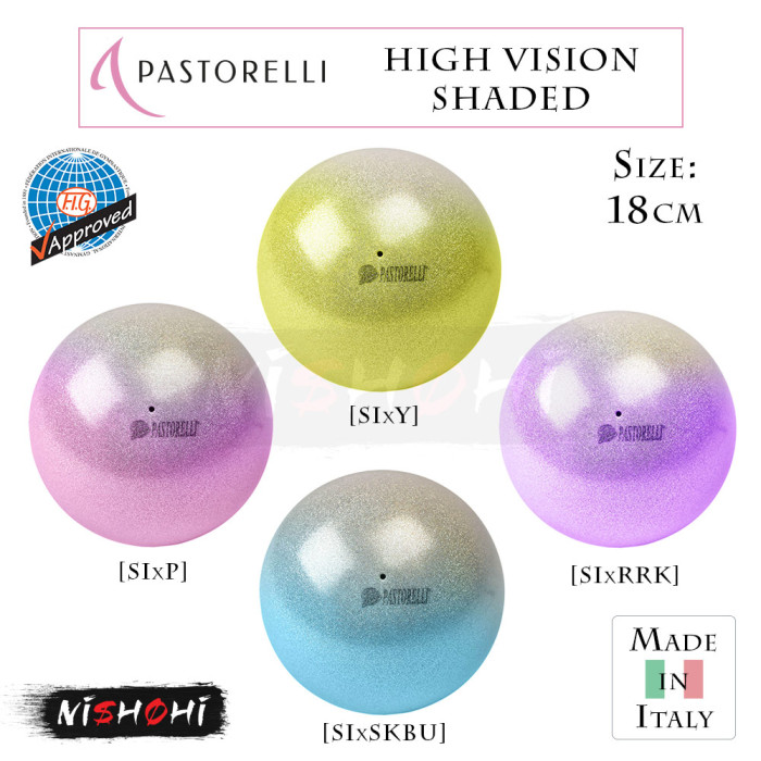 PASTORELLI Rhythmic Gymnastics | High Vision Shaded Ball PASTORELLI Rhythmic Gymnastics | High Vision Shaded Ball