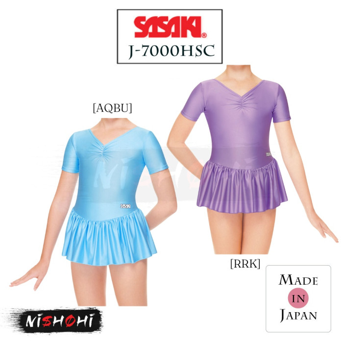 ジュニア ササキ (SASAKI) 新体操 | スカート付きレオタード ジュニア用