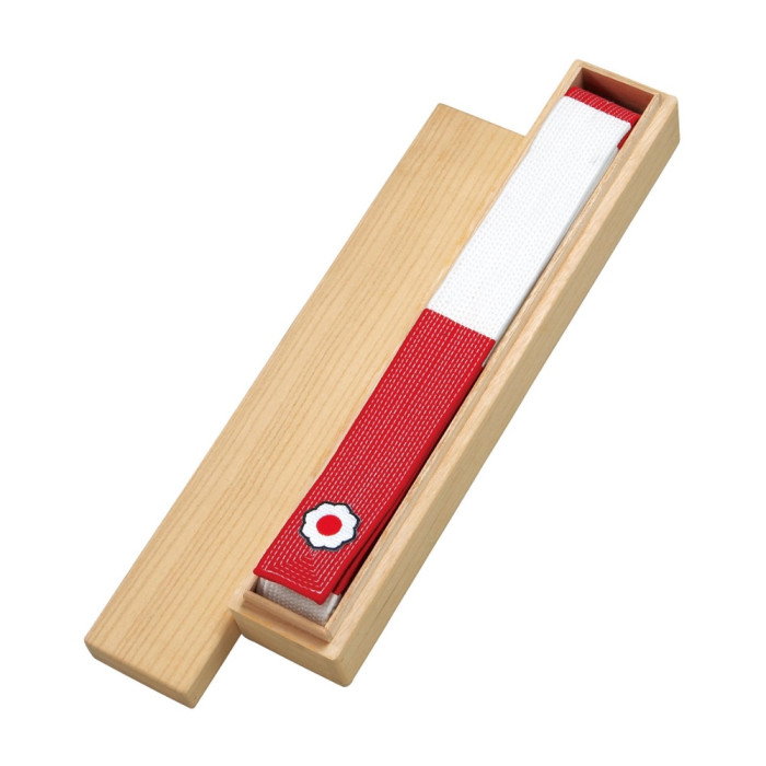 KUSAKURA [JGSRW] Japanese Silk Kodokan Kohaku Red x White