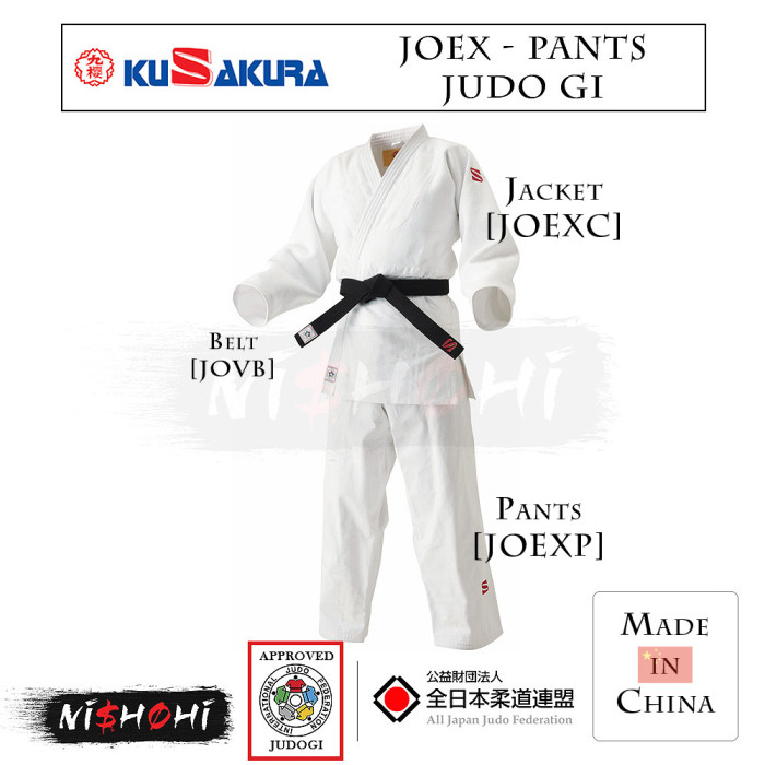 KUSAKURA [JOEX - PANTS] IJF Competition Judo Gi | Nishohi Japan