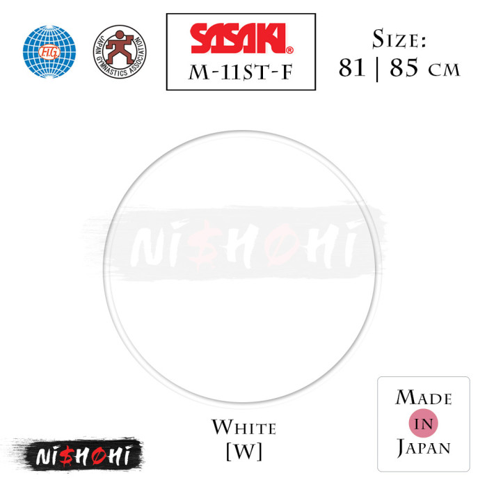 ササキ (SASAKI) 新体操 | 丸型フープ - M-11ST-F | NISHOHI JAPAN