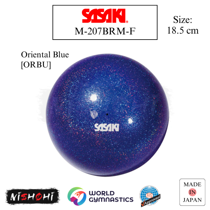 SASAKI Rhythmic Gymnastics | Mitia Ball (18.5 cm - FIG) - M-207BRM