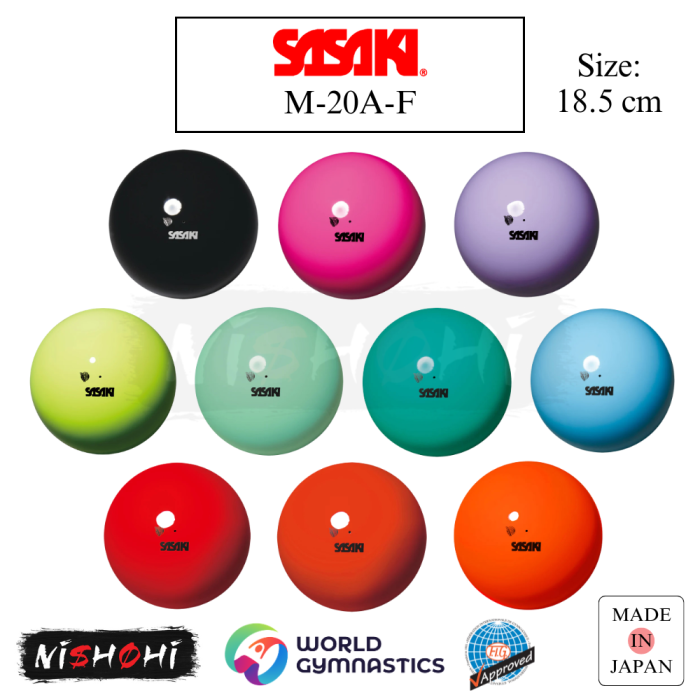 ササキ SASAKI ジムスターボール M-20A ローズピンク ササキ (SASAKI) 新体操 | ジムスターボール [18.5 cm - FIG] - M-20A