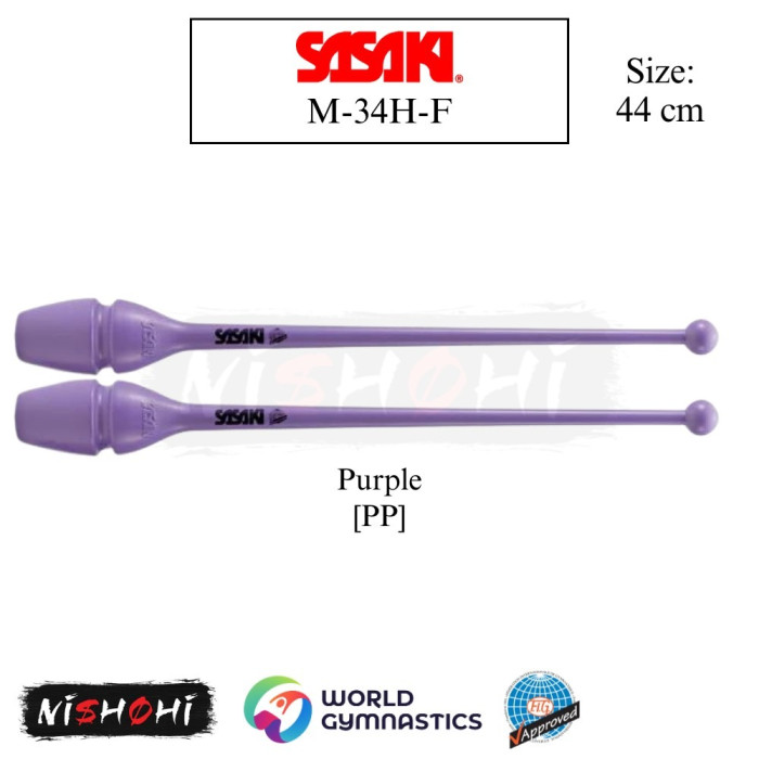 ササキ (SASAKI) 新体操 | ラバークラブ（44 cm - FIG） M-34H-F