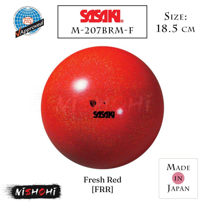 SASAKI ササキ メタリックボール F.I.G.(国際体操連盟)認定品 (M-207M