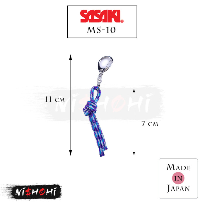 アクセサリー H SAKAKIYAMA. TIGHT ROPE SASAKI Rhythmic Gymnastics | Mini Rope Key Chain MS-10