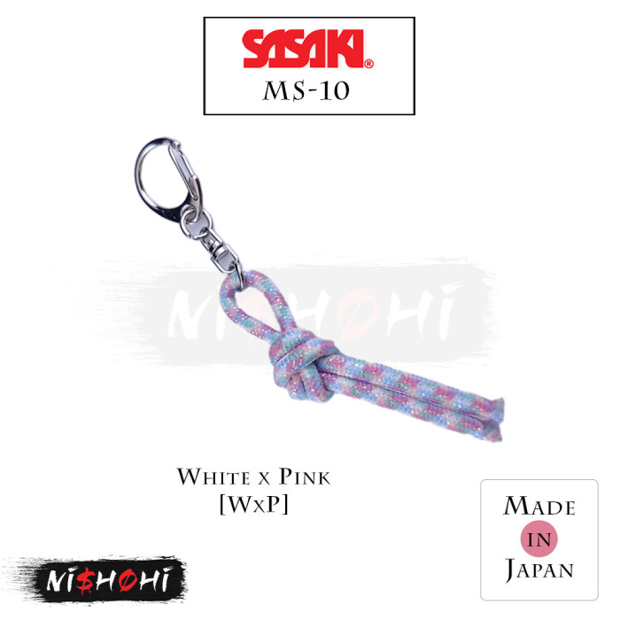 2000's mash mania 日本製 金魚 ストレッチ スイングトップ SASAKI Rhythmic Gymnastics | Mini Rope Key Chain MS-10 | Nishohi Japan