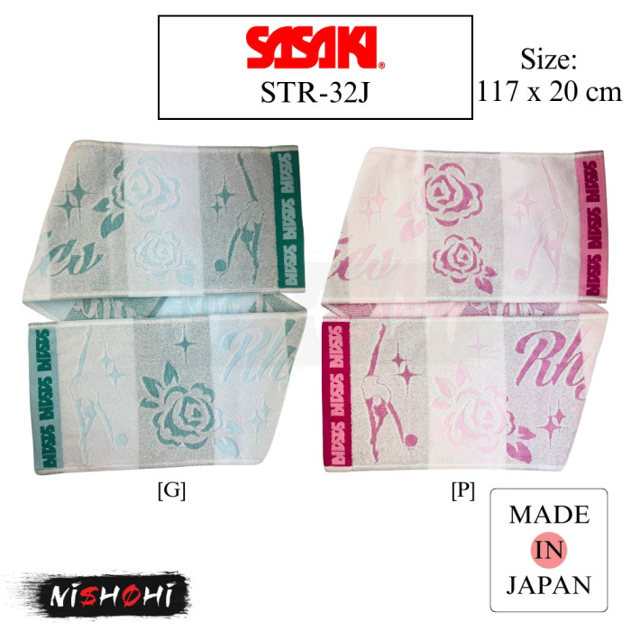 SASAKI Rhythmic Gym | Imabari Muffler Towel STR-32J | Nishohi