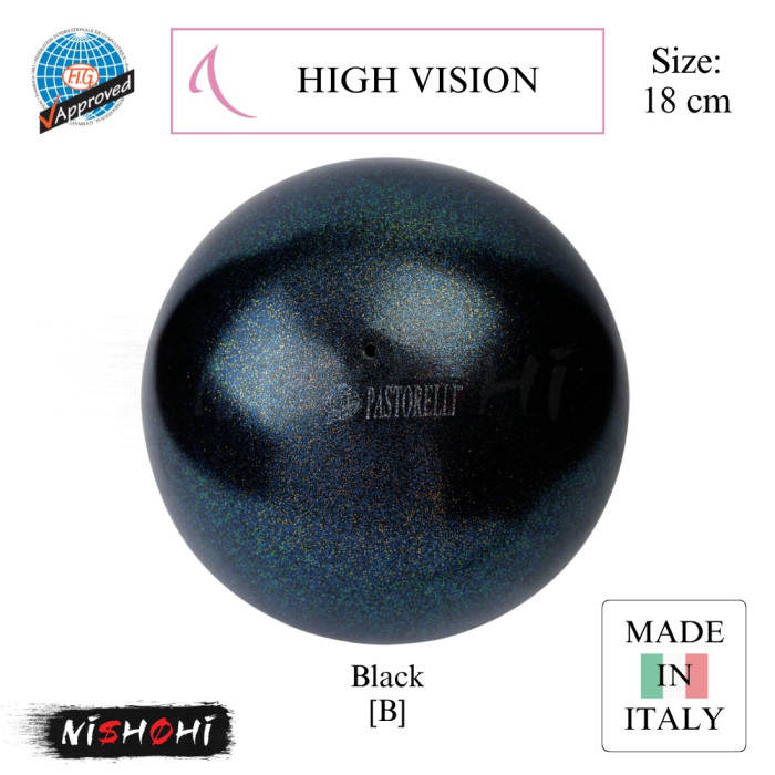 Rhythmlet  18粒 PASTORELLI Rhythmic Gymnastics | High Vision Ball - 18cm