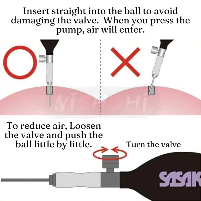 ササキ (SASAKI) 新体操 | ボールポンプ - M-23P | NISHOHI JAPAN