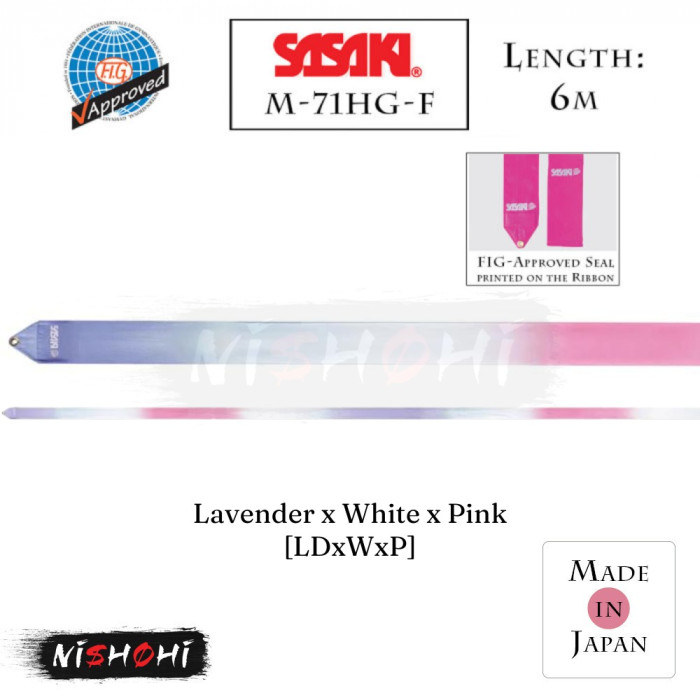 ササキ (SASAKI) 新体操 | ハイピッチグラデーションリボン6m - M