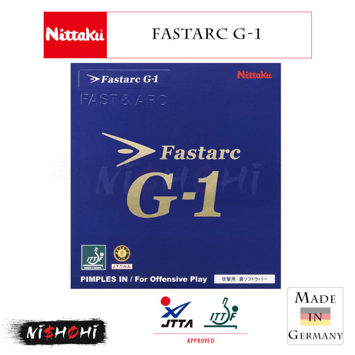 Nittaku - ファスターク G1 ファスターク G-1 | Nittaku(ニッタク) 日本卓球 | 卓球用品の