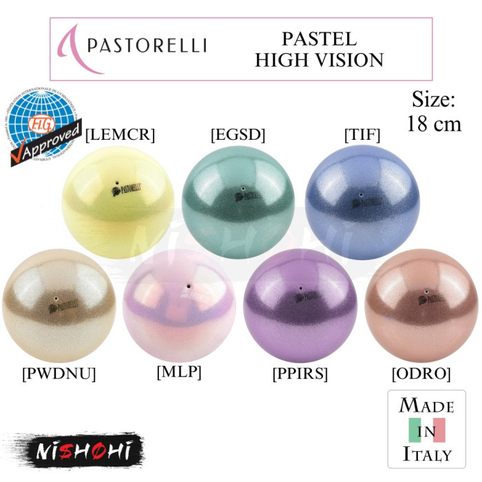 パストレリ (PASTORELLI) 新体操 | パステルハイビジョンボール