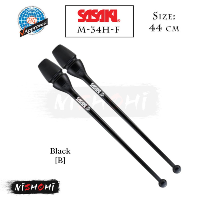 ササキ (SASAKI) 新体操 | ラバークラブ（長さ44cm） M-34H-F