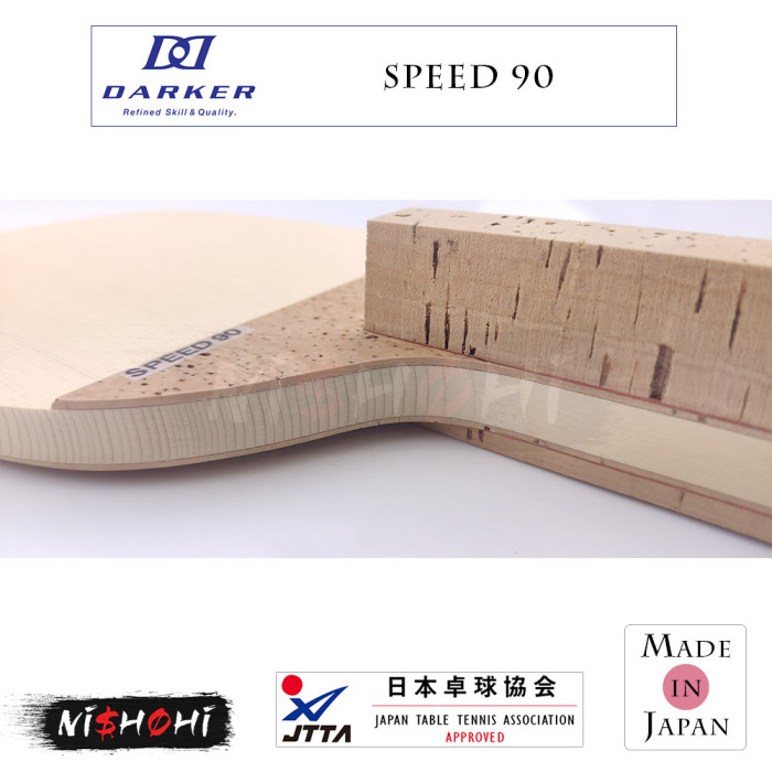 DARKER [SPEED 90] Table Tennis Blade | Nishohi Japan