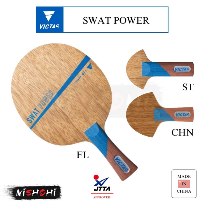 VICTAS [SWAT POWER] Table Tennis Blade | Nishohi Japan