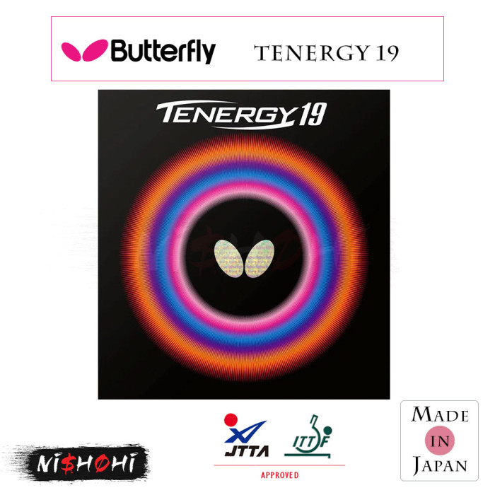 BUTTERFLY - テナジー19 赤 特厚 Butterfly テナジー19｜製品情報｜バタフライ卓球用品