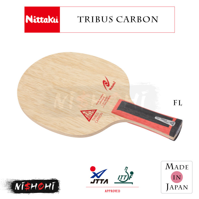 ニッタク (NITTAKU) [トリバスカーボン] 卓球ラケット | NISHOHI