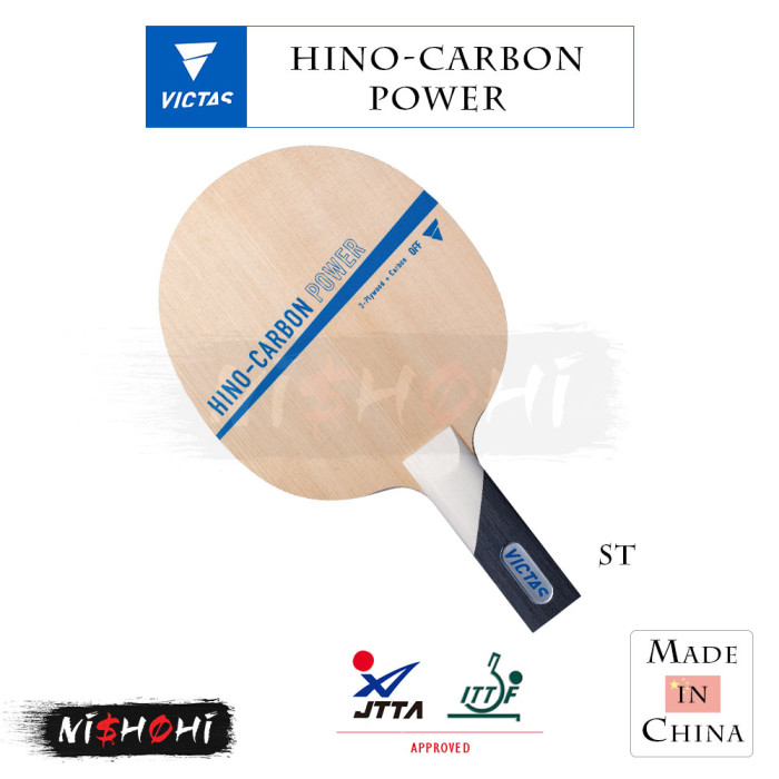 VICTAS [HINO-CARBON POWER] Table Tennis Blade | Nishohi Japan